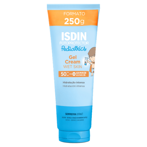 Protetor Solar Corporal Gel Creme Isdin Pediatrics FPS 50 250g