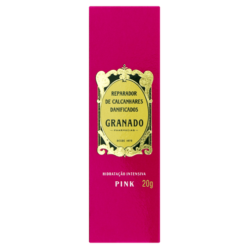 Reparador de Calcanhares Danificados sem Perfume Hidratação Intensiva Granado Pink -20g