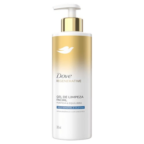 Gel de Limpeza Facial Purifica & Equilibra Dove 300ml