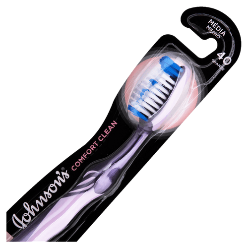 Escova Dental Média Johnson's Reach Comfort Clean 40 Grande
