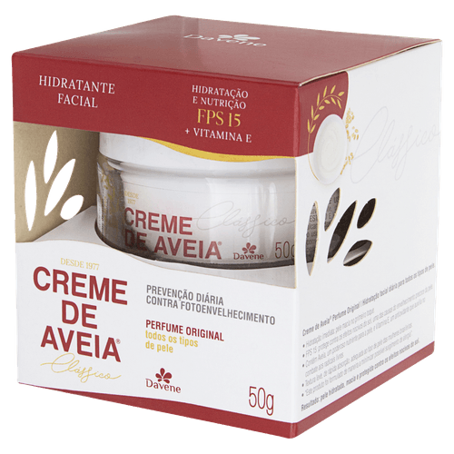 Hidr Facial Davene Aveia Classico Fps15 50G