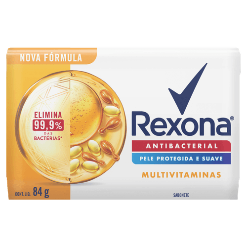 Sabonete em Barra Rexona Multivitaminas 84g