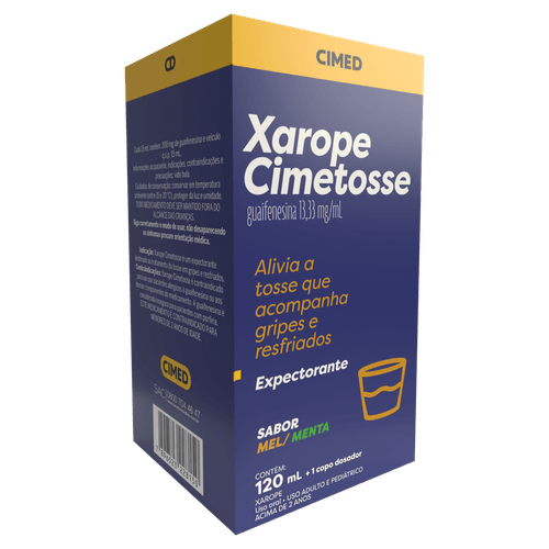Cimetosse 30mg/5ml Xarope 120ml