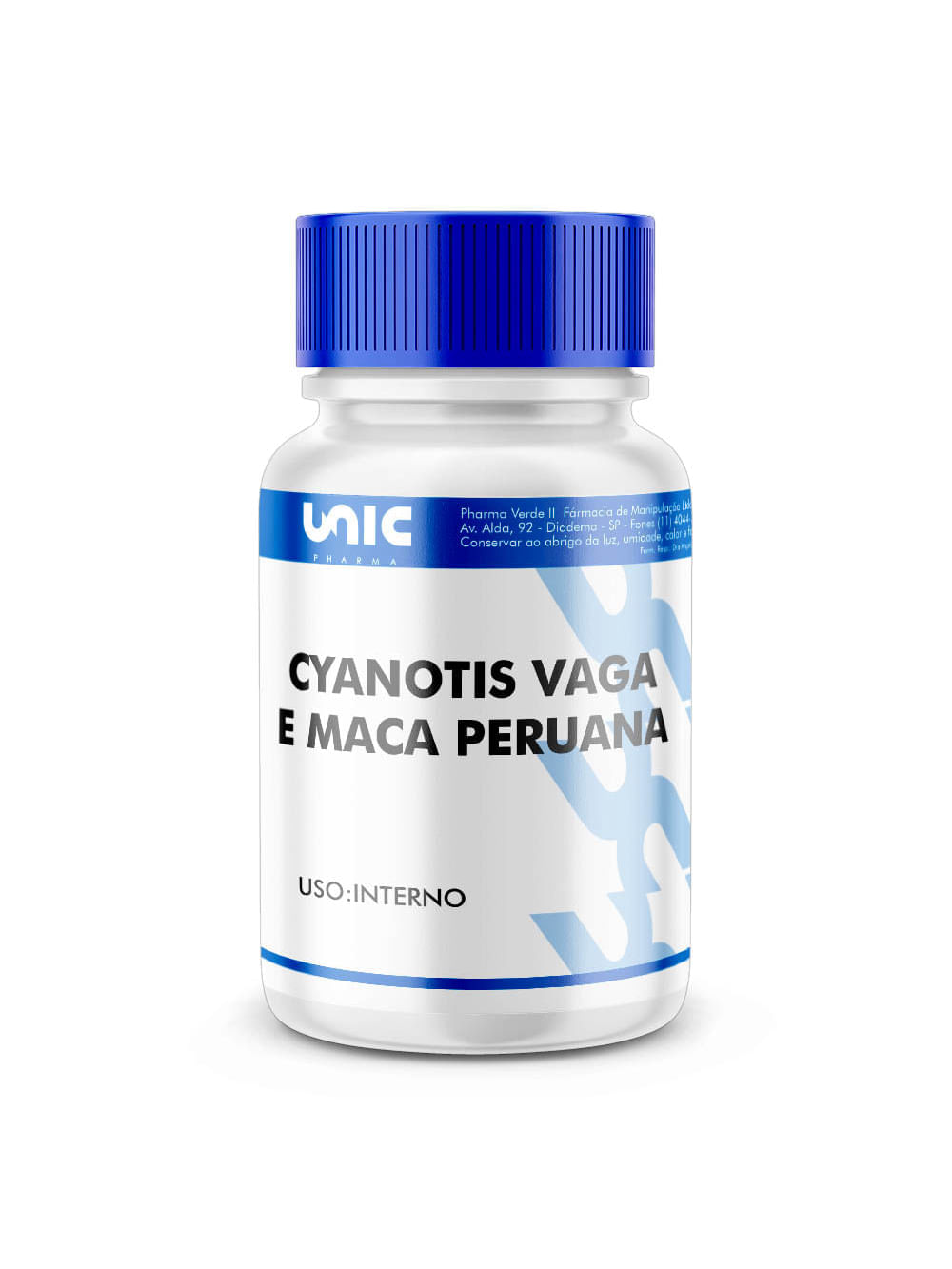 Encontraproduto.com.br - Cyanotis vaga 200mg e Maca peruana 500mg 90 Cápsulas