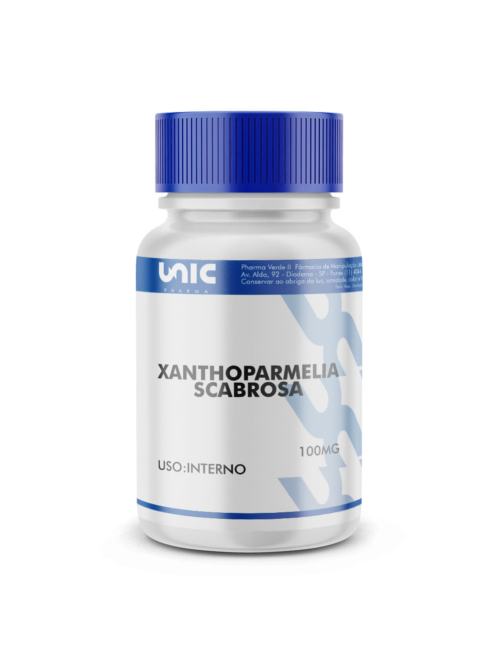 Encontraproduto.com.br - Xanthoparmelia scabrosa 100mg 90 Cápsulas