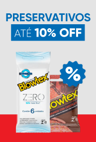 PRESERVATIVOS ATÉ 10% OFF