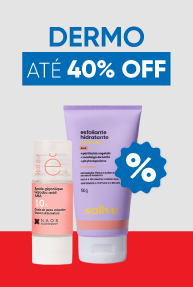  DERMO ATÉ 40% OFF