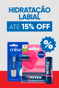 Cuidado Labial até 15% OFF