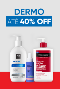 Dermo até 40% OFF
