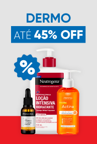 Dermo até 45% OFF